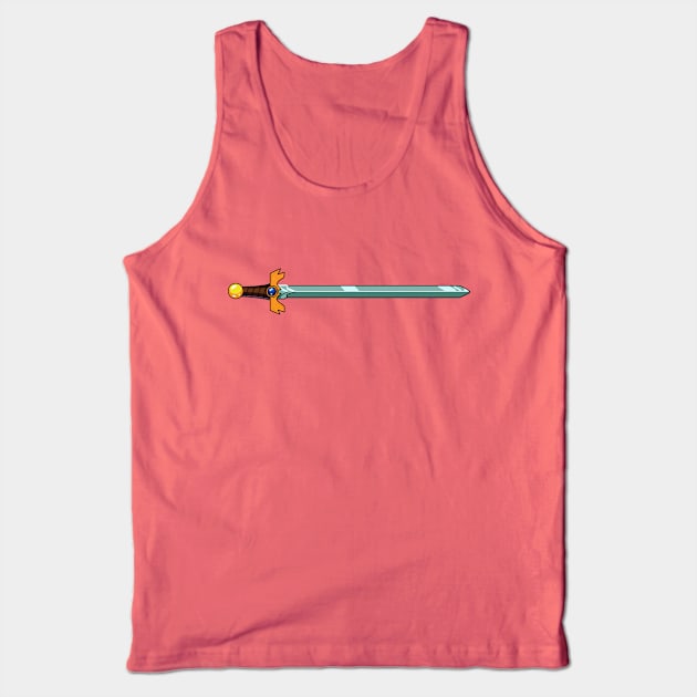 Adventure time  Finn's sword Tank Top by AO01